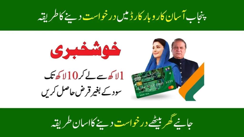 How To Apply Online For CM Punjab Asaan Karobar Card