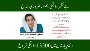 BISP 8171 New Payment Starts in Rahim Yar Khan District
