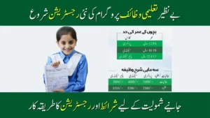 Registration Procedure For Benazir Taleemi Wazaif Program