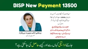 BISP New Payment 13500 & Missed Installment – ​​Full Details