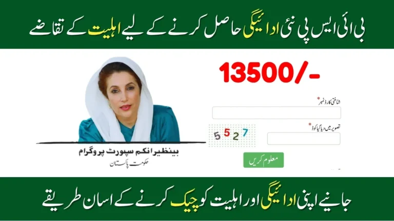 Know How To Receive BISP 8171 New Payment In 2025
