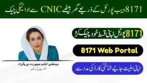 8171 Web Portal - Check CNIC Online for 13,500 BISP Payment