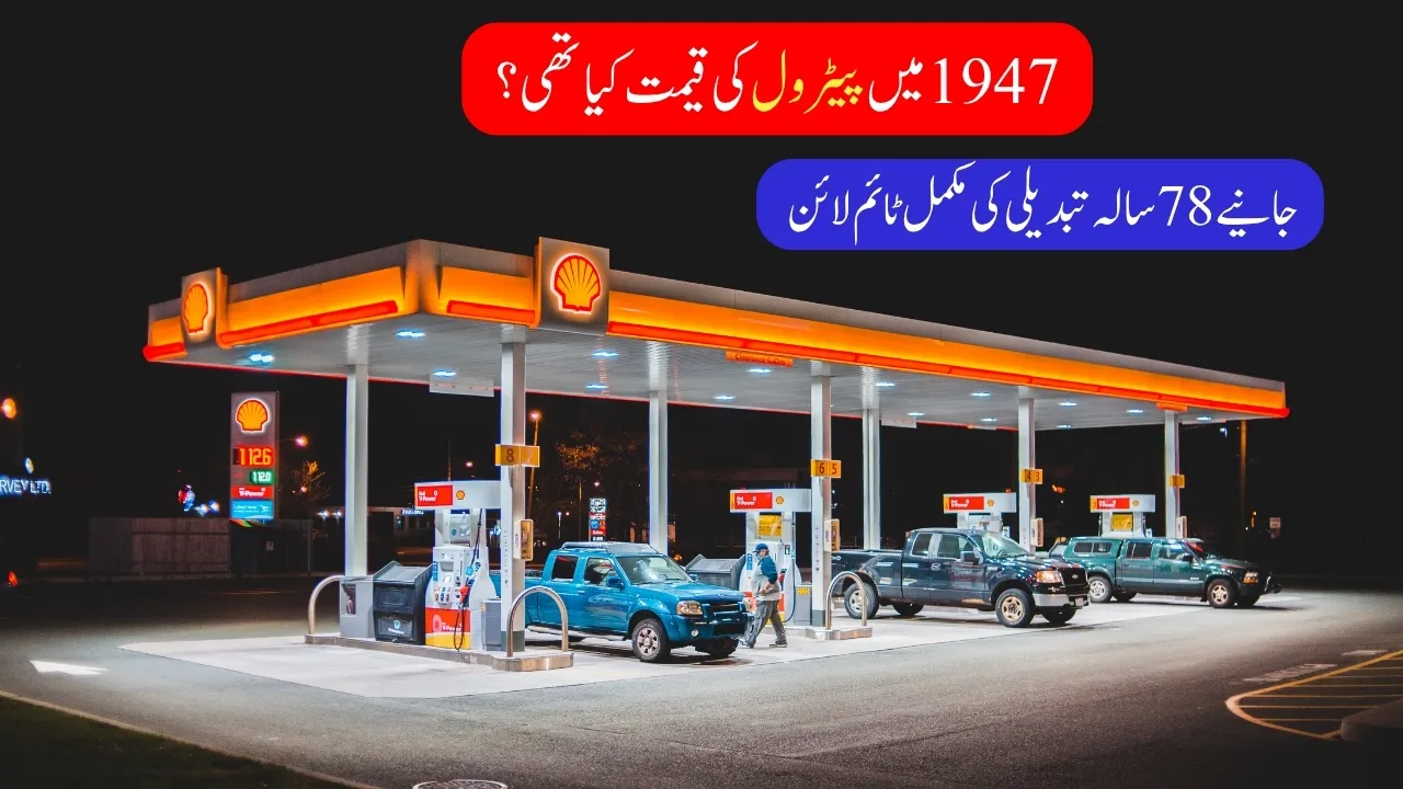 Complete history of petrol prices in Pakistan from 1947 to 2025