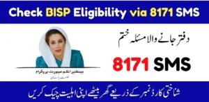 How to Check BISP Eligibility via 8171 SMS – Complete Guide for 2025