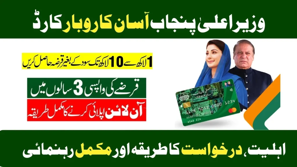 Asaan Karobar Loan Scheme: Eligibility, Application Procedure and Complete Guide
