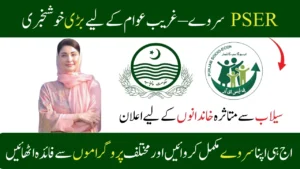 Punjab PSER Survey 2025 Registration and Relief Programs